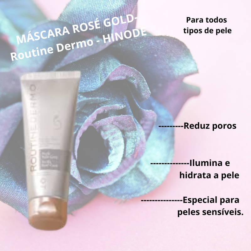 Máscara Gold Rose - Routine Dermo Hinode - 60 g